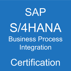 S_4HANA Business Process Integration Certification - ERP Q&A