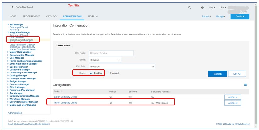 End to End Master data replication from SAP S/4 HANA to SAP Ariba using Sns-Brigh10