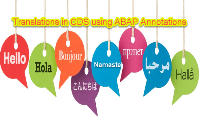 CDS Part 14. ABAP Annotations For Translatable Texts In CDS Views - ERP Q&A