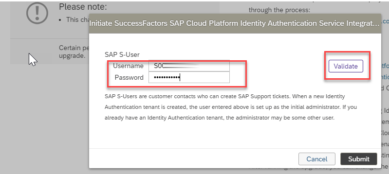 SuccessFactors SSO: SAP Cloud Identity Integration