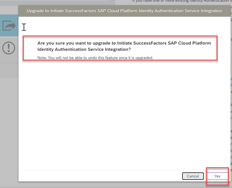 SuccessFactors SSO: SAP Cloud Identity Integration