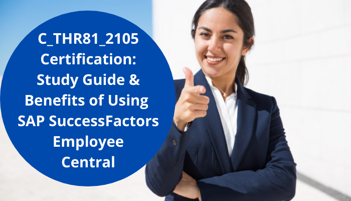 C Thr81 2105 Certification: Lead In Sap Successfactors Arena